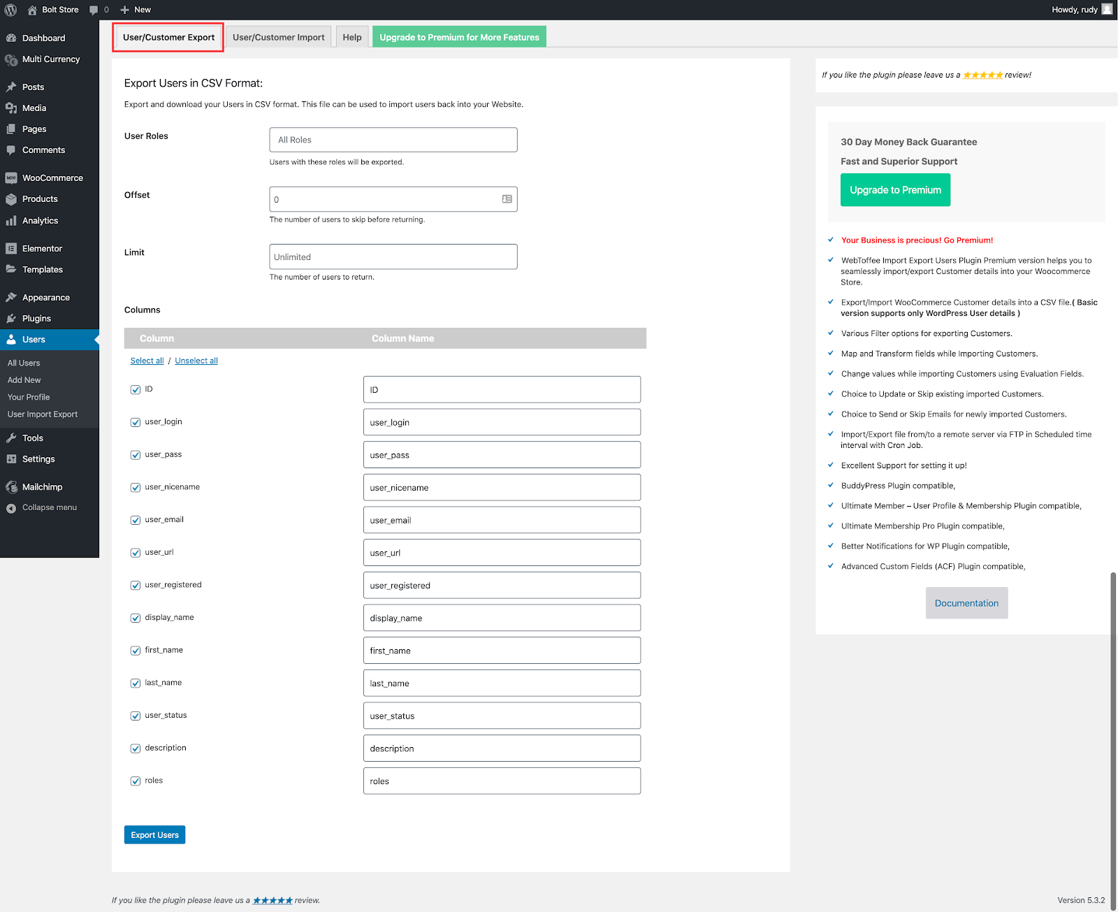 alt Customer Import-Export2